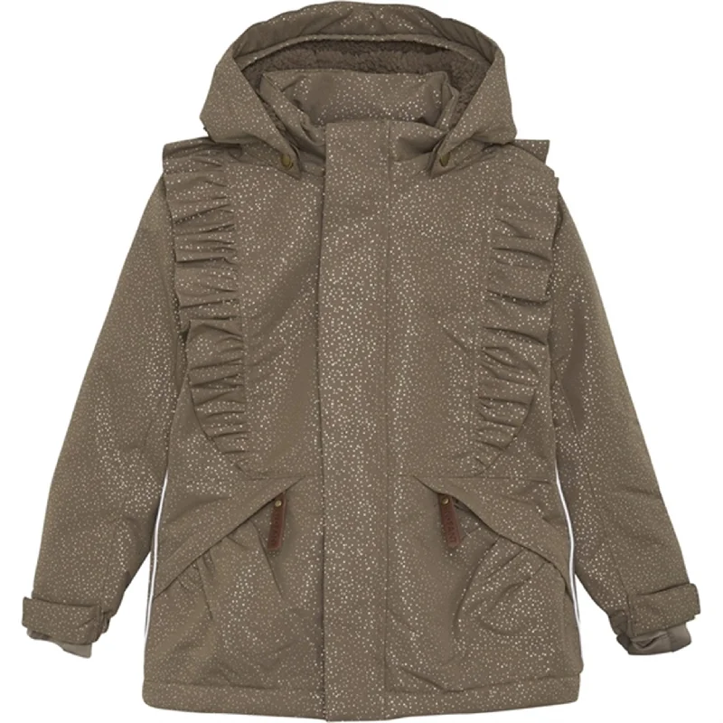Luxury Customization En Fant Jacket Glitter Chocolate Chip