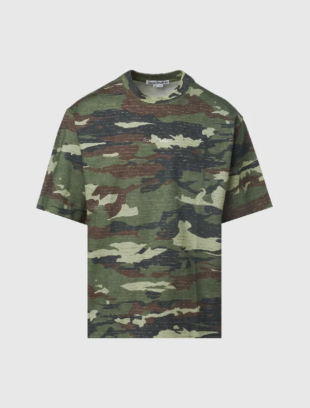 Street Vertical And Horizontal Design CAMO T-SHIRT