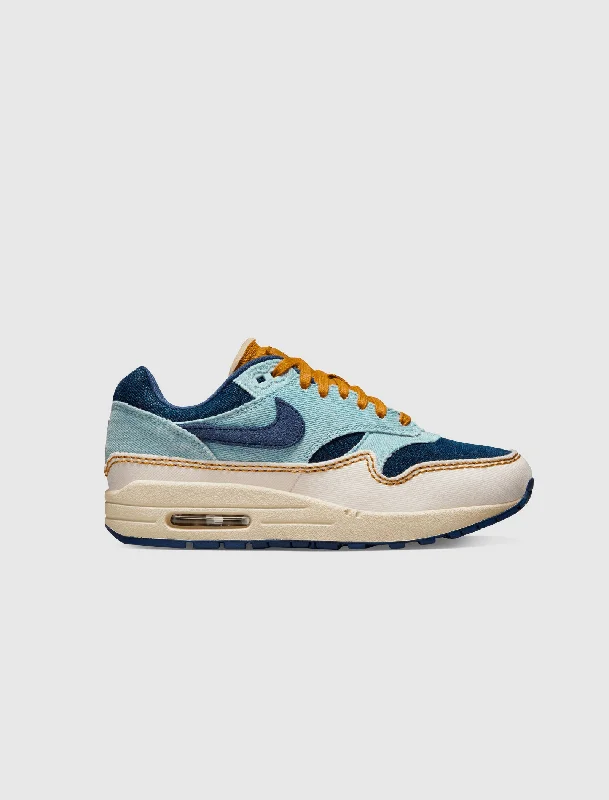 Minimal Comfort WOMEN'S AIR MAX 1 '87 "AURA/MIDNIGHT NAVY/ PALE IVORY"