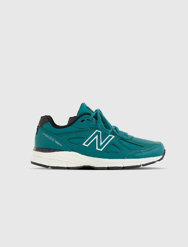 Fashionable Inner Wear 990v4 MADE IN USA "TEAL"