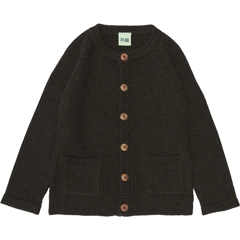 Boutique style FUB Jacket Chocolate