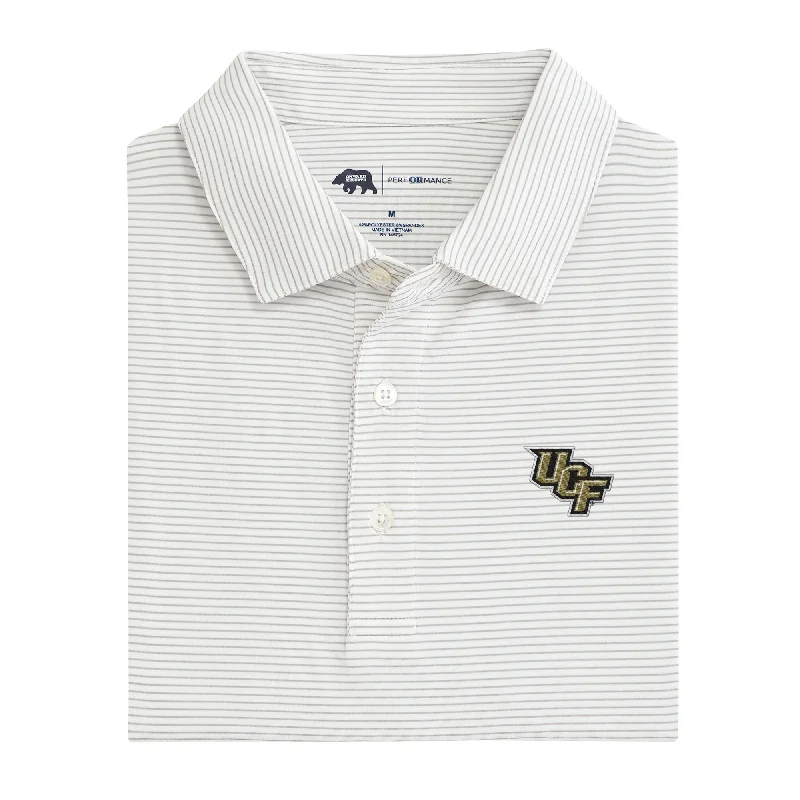 Street Style Birdie Stripe UCF Performance Polo
