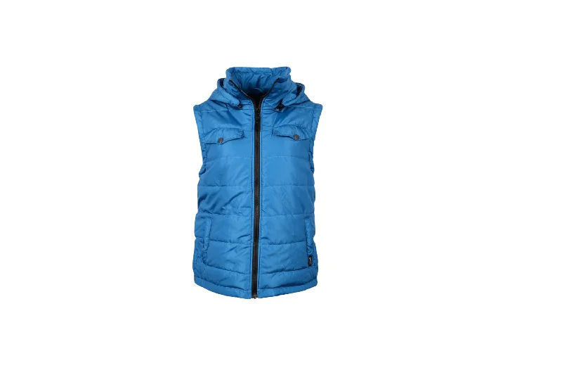 Carefree Style STS Ranchwear Womens Crazy Jane Turquoise 100% Polyester Softshell Vest