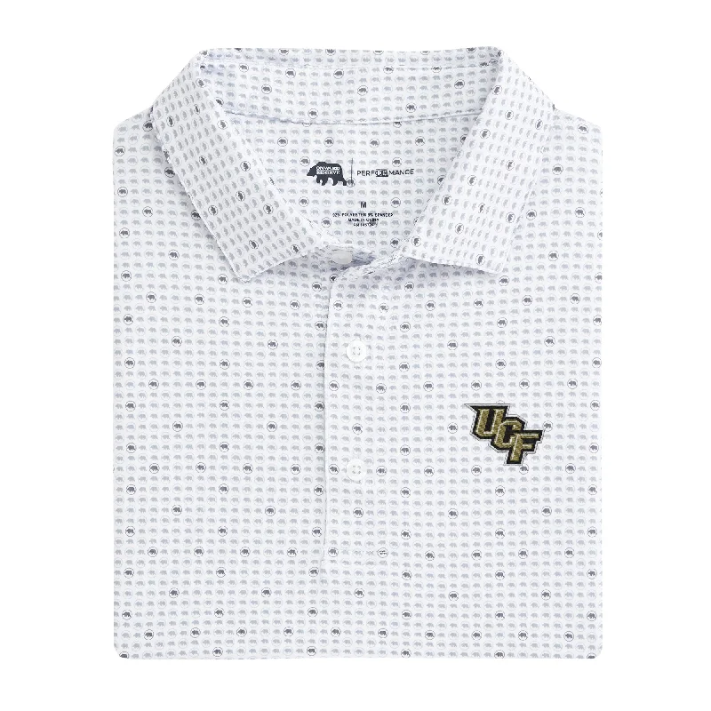 Renaissance Style UCF Tour Logo Printed Performance Polo
