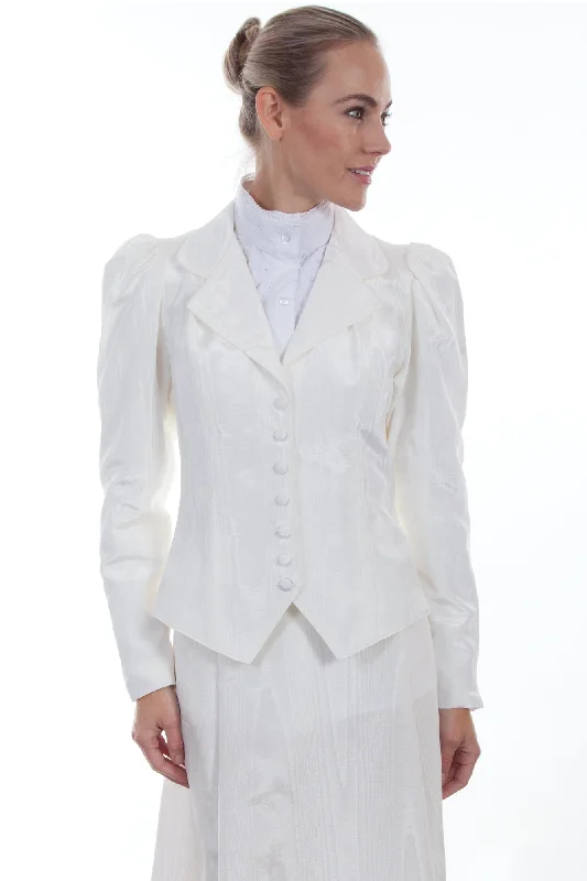 Comfortable Fashion Scully Womens Natural Cotton Blend 19th Century Jacket