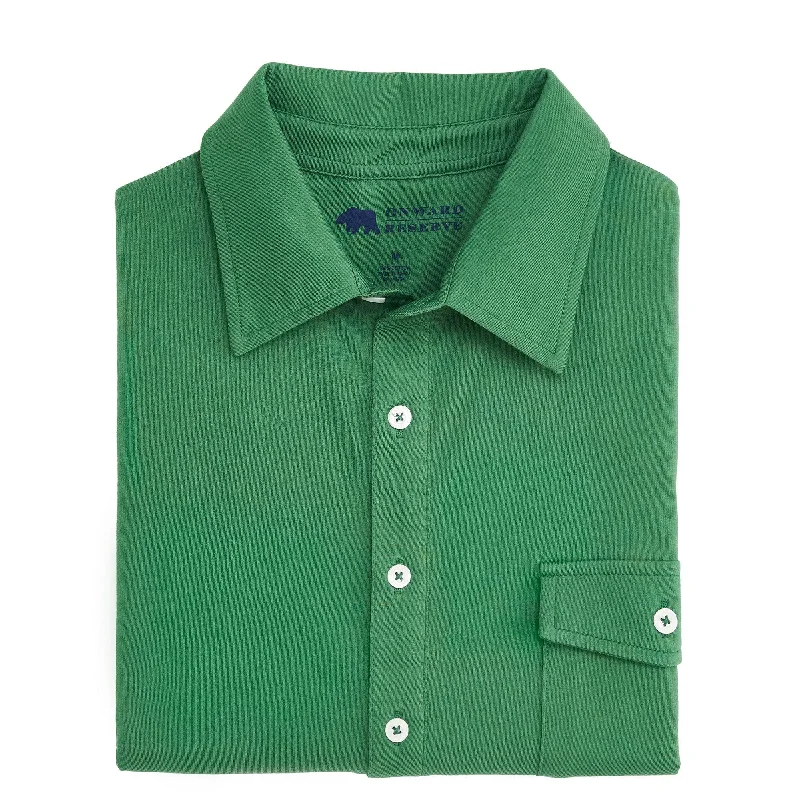 Weekend Wear Old School Polo - Fairway
