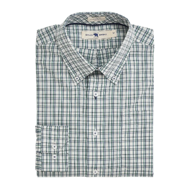 Romantic Data Galliot Classic Fit Quad Button Down