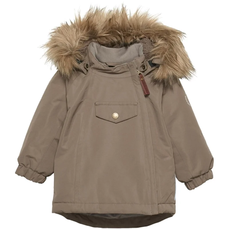 Sports Trend En Fant Jacket Solid Baby Chocolate Chip