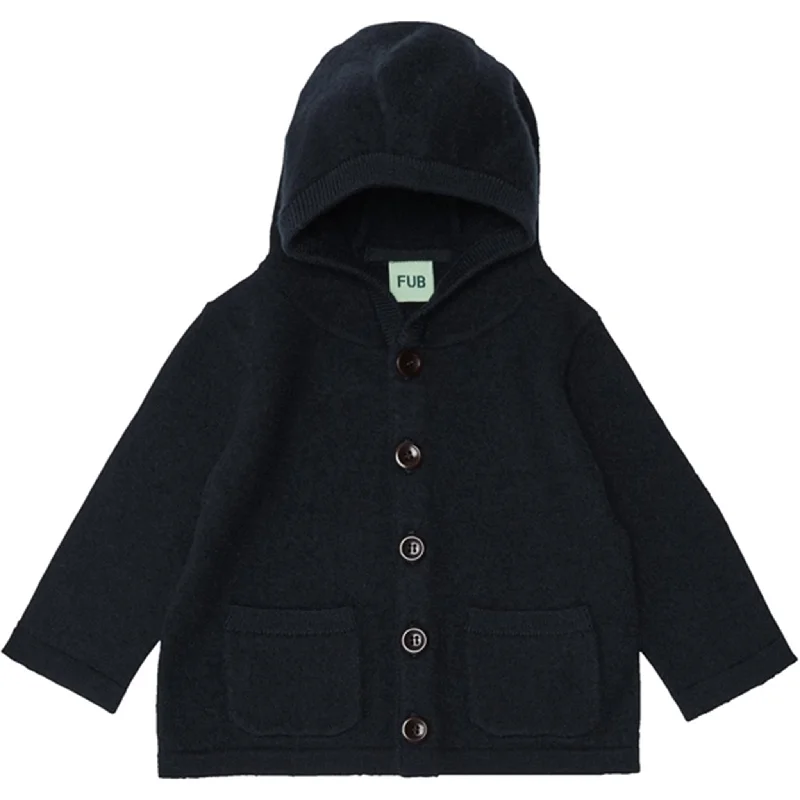 Denim Design FUB Baby Felted Jacket Dark Navy