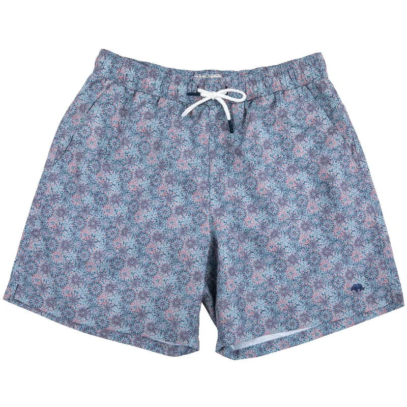 Simple Solid Color Liberty Swim Trunk