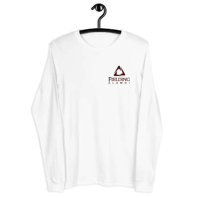 Fresh And Simple Unisex Long Sleeve T-Shirt | Embroidered Alumni Logo