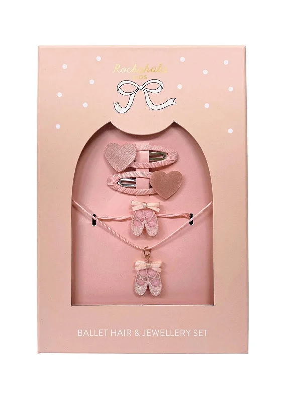 High-end atmosphere Ballet Hair & Jewelry Set