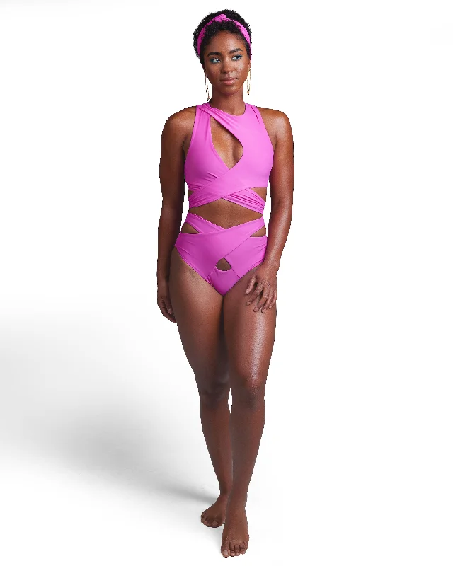 Street Style Jayde Wrap High Waist Bikini