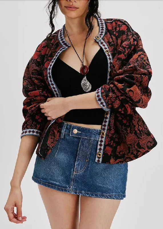 Youthful Vitality Drifter Sweatshirt Cardigan - Bleached Combo