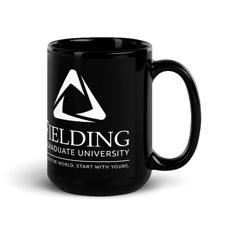 Youthful Coffee Mug - 15oz. Black Glossy | Fielding Logo