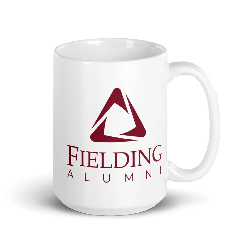 Casual Style Coffee Mug - 15oz. White Glossy | Alumni