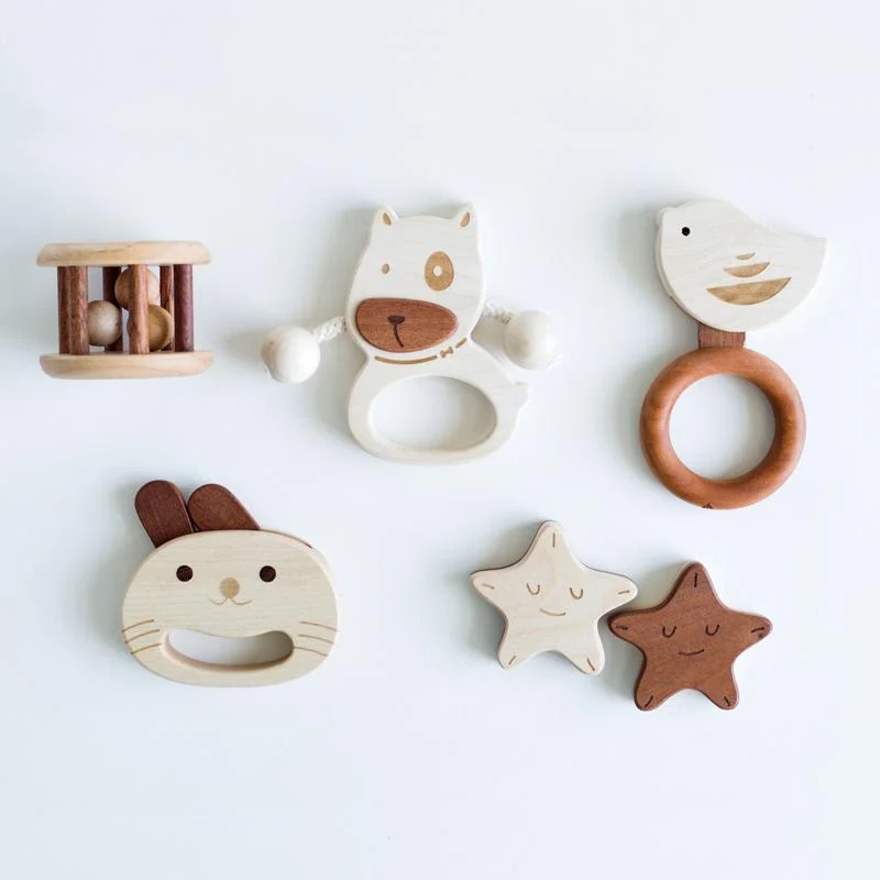 Leisure Sports LOVELY MO | Toy | Baby Rattle Gift Set 2 - DOG