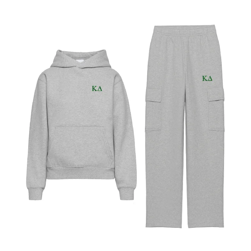Sports fitness shoes Kappa Delta Fave Fit Fleece Cargo Hoodie Set