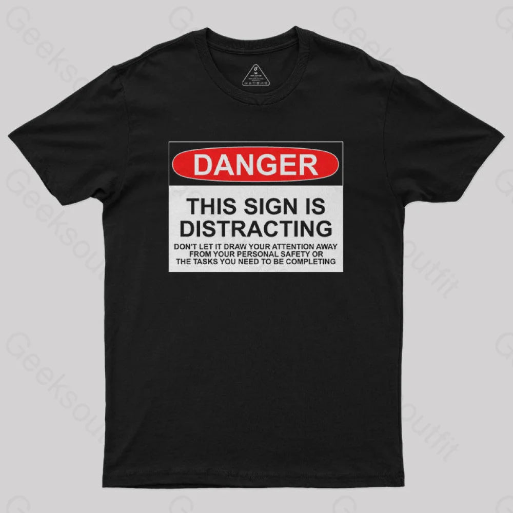 Fashion Concept Distraction Sign Nerd T-Shirt