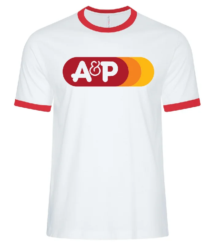 Short skirt design A&P Ringer T-Shirt