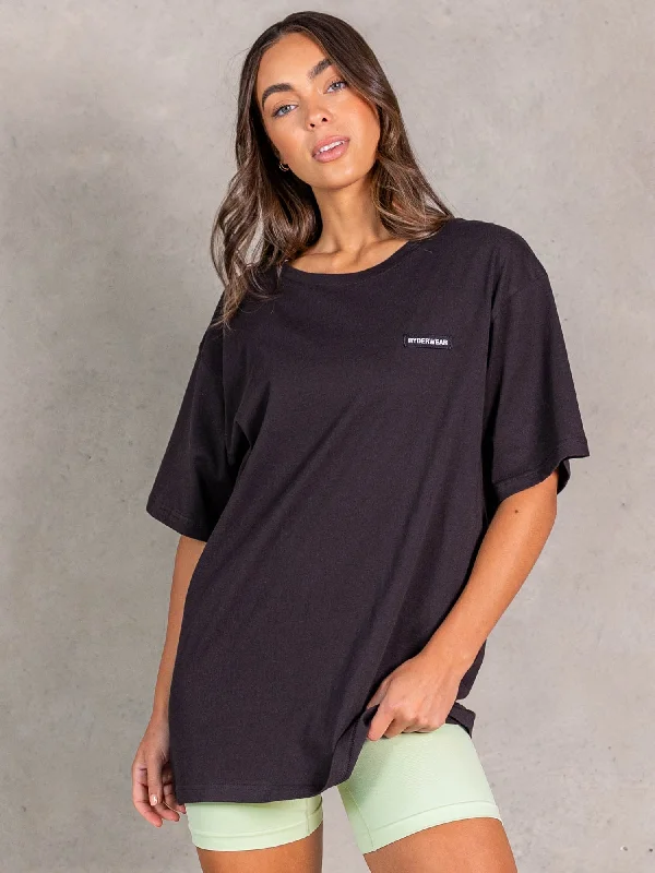 All-Day Wear NRG Oversized T-Shirt - Faded Black