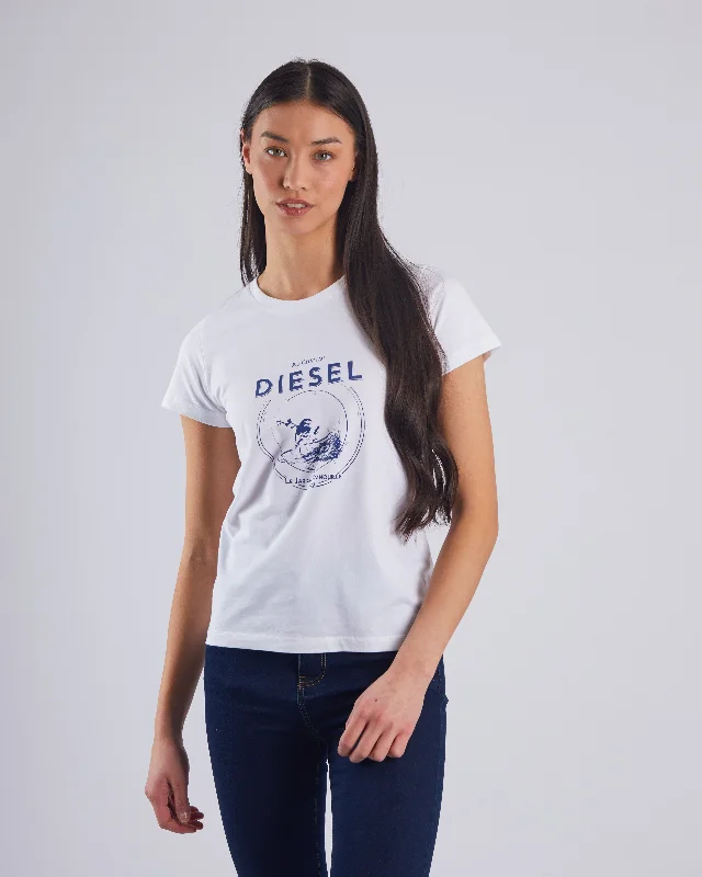 Comfortable And Cold-proof Josephina Tee Dove White