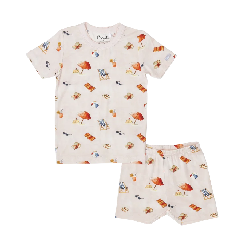 Nightclub Style Coccoli Modal Pajama in Beach