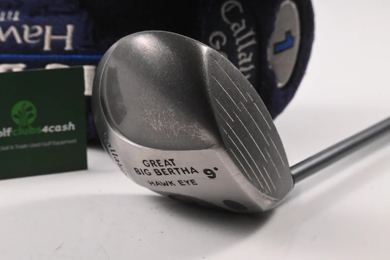Callaway Great Big Bertha Hawk Eye Driver / 9 Degree / Regular Plus Flex Shaft