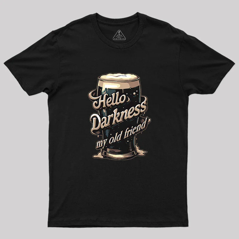 Street Fashion Style Hello Darkness T-Shirt