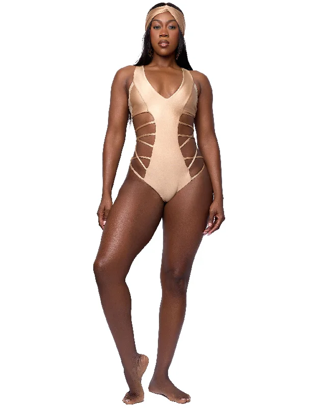 Street Sports Shoes Malaya Nude Monokini