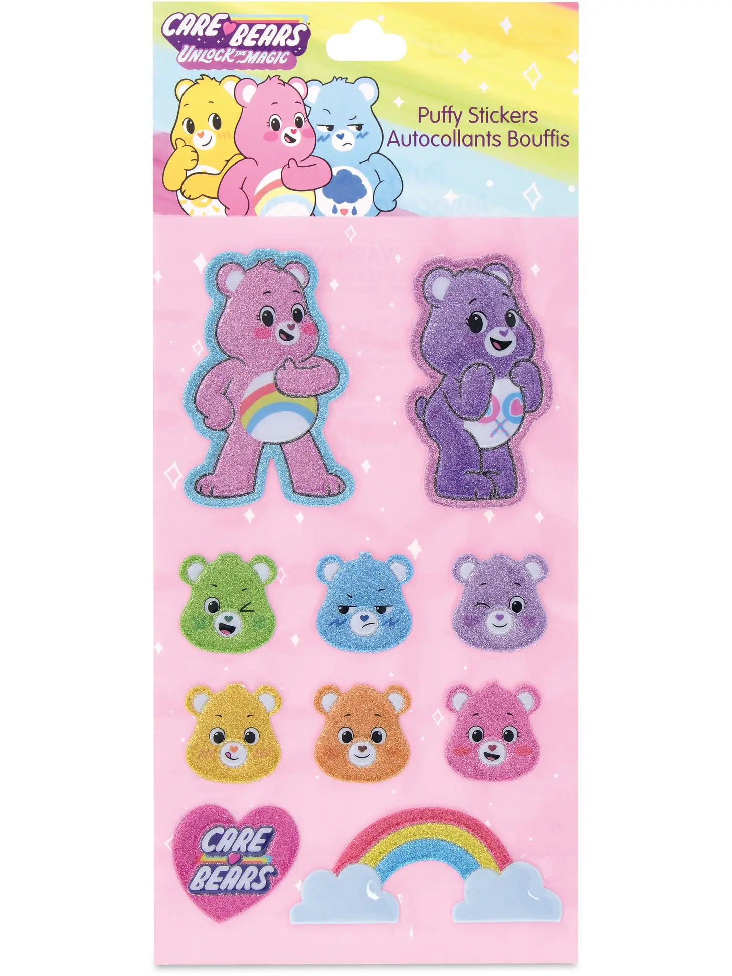 Dessert Matching Iscream Care Bear Puffy Stickers