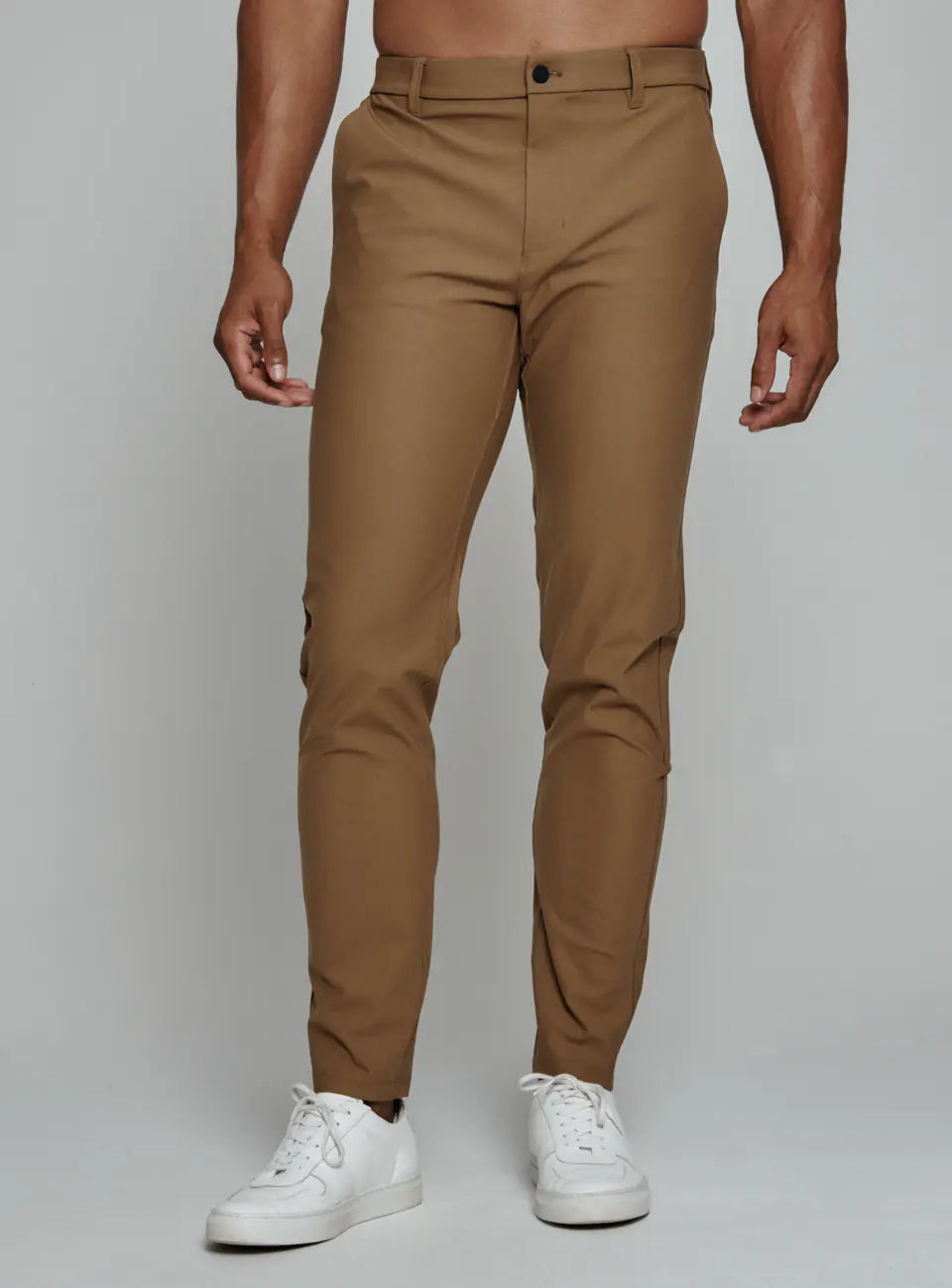 Chic Relaxation Infinity Athletic Chino Pant | Tan