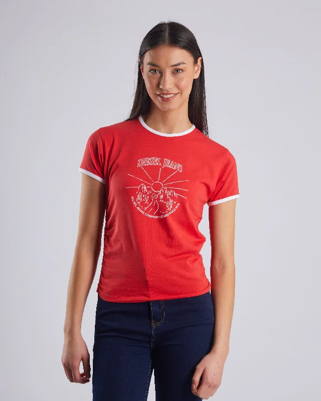 Fashionable sports Priscilla Tee Pepper Red
