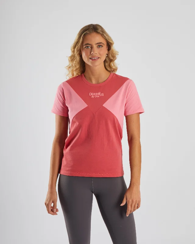 Weekend Wear Pernilla Tee Raspberry Kiss Multi