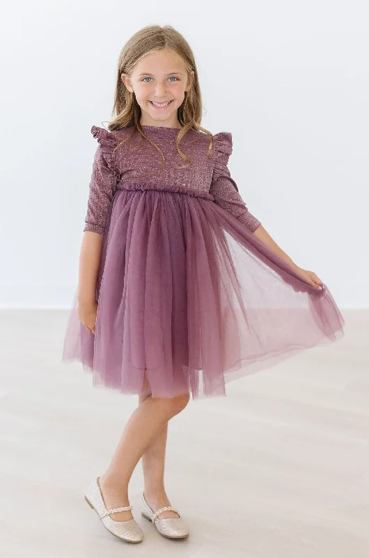 Simple research Mila & Rose Shimmer Tutu Dress in Mauve