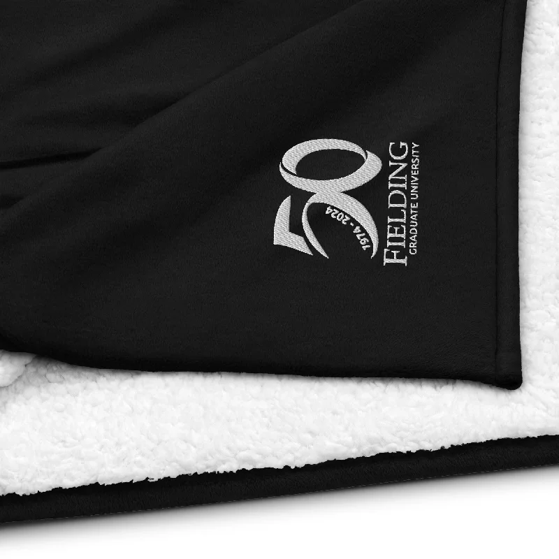 Beautiful Romance Premium Sherpa Blanket | 50th Anniversary Logo