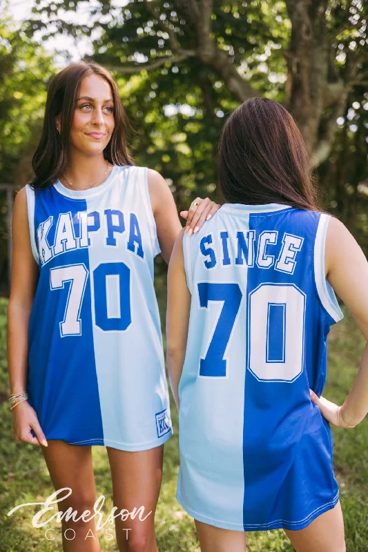 Warm Winter Series Kappa Retro Two Tone Basketball Jersey