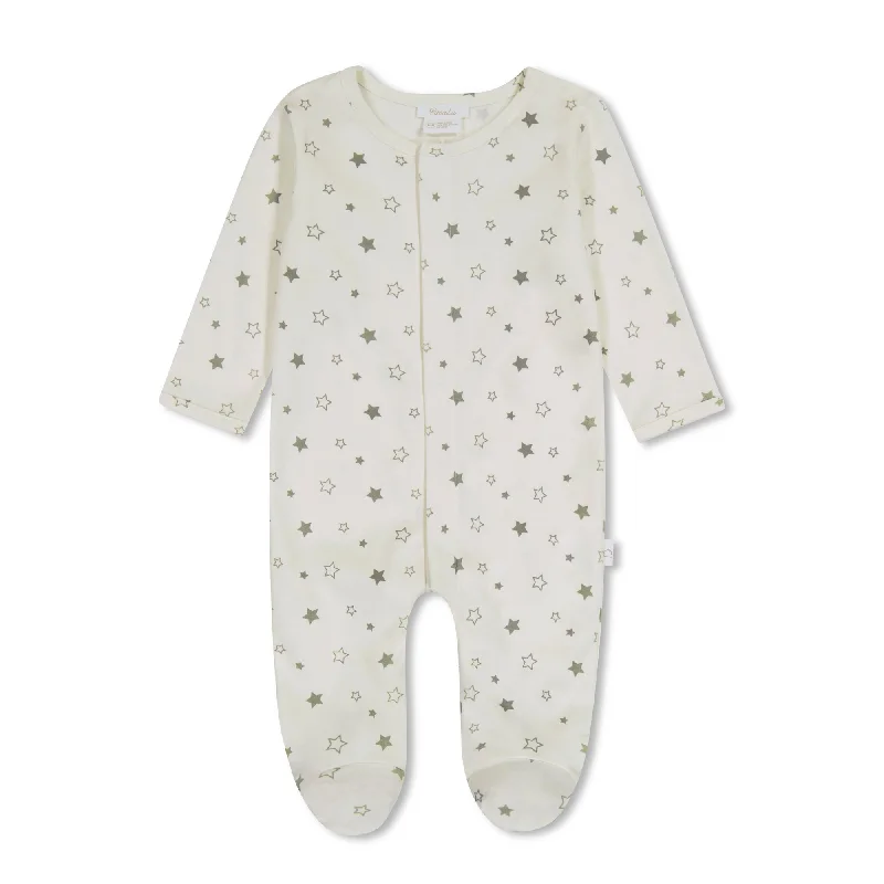 Versatile Wear Pimalu Snap Footie in Stars