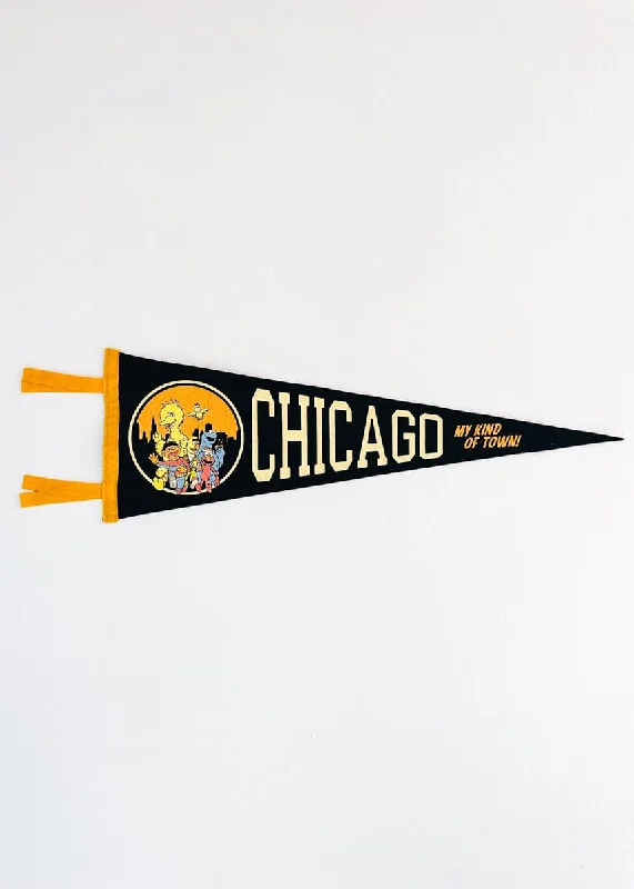 High-waisted pants style My Kind Of Town Pennant - Sesame Street x Oxford Pennant