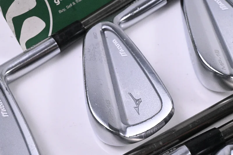 Cozy Shirts Mizuno MP-18 SC Irons / 4-PW / Stiff Flex UST Mamiya Recoil 95 Shafts