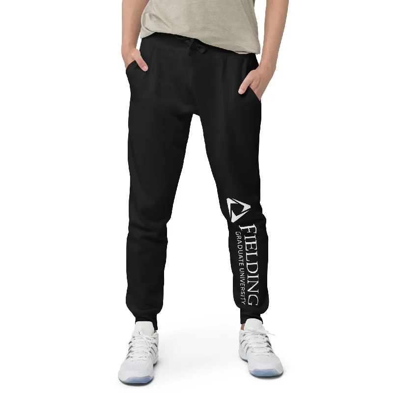 Double-sided Wear Unisex Fleece Sweatpants | Fielding Logo