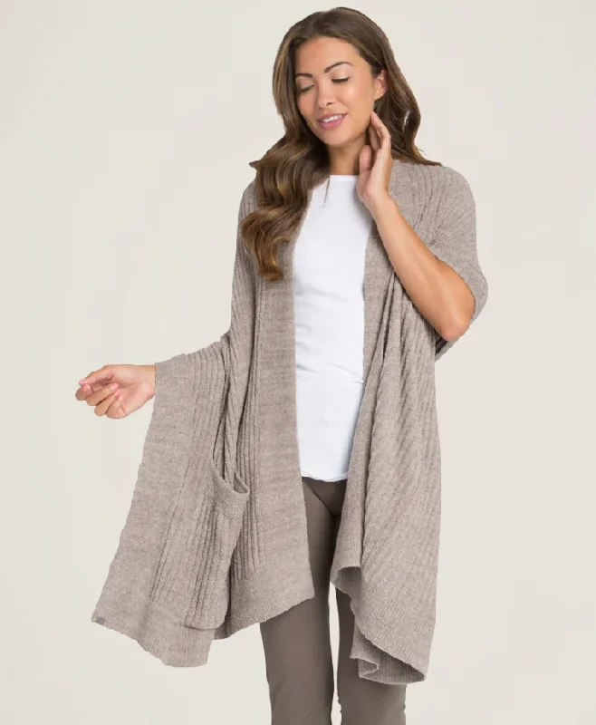 Advanced Design Barefoot Dreams CozyChic Lite Travel Shawl - Multiple Colors!