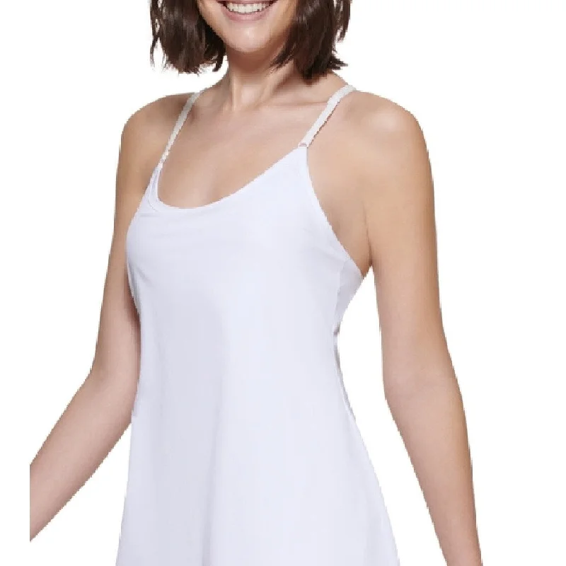 Soft Fashion Calvin Klein Women's Pickleball Exercise Dress White Size X-Small