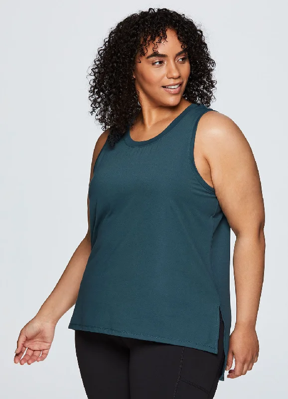 Casual Street Plus Zen Super Soft High Low Tank