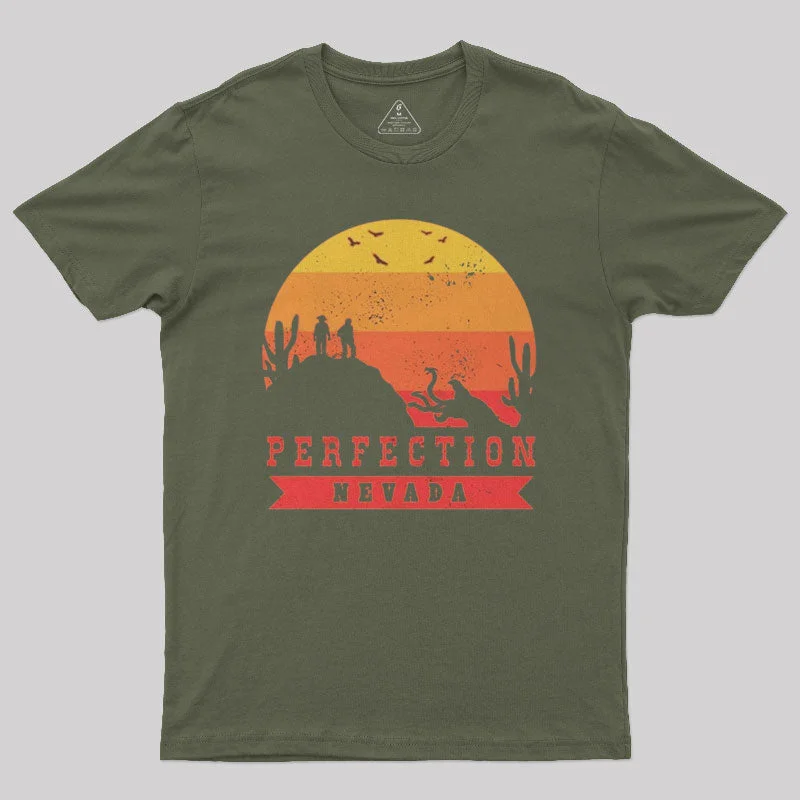 Creative Prints Perfection Nevada Nerd T-Shirt