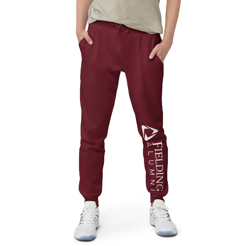 Comfortable And Casual Unisex Fleece Sweatpants | Alumni Logo