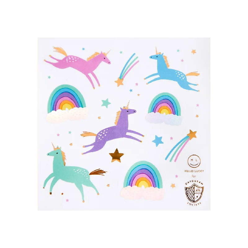 Minimalism Daydream Society Stickers in Magical Unicorns
