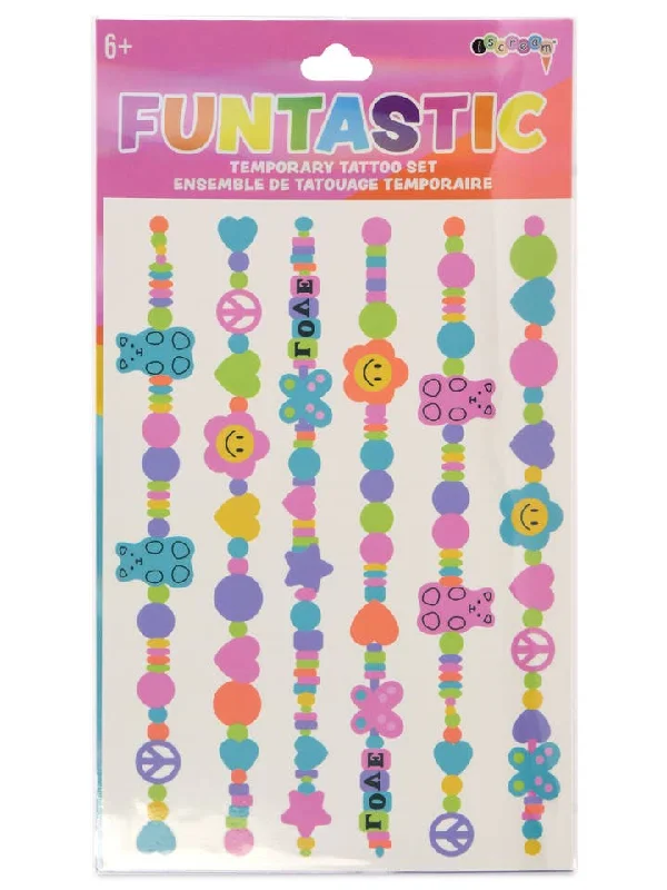 Warm Atmosphere Iscream Funtastic Tattoo Bracelet Set