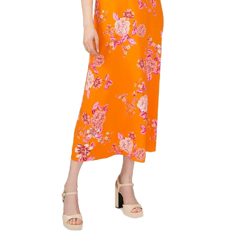 Youthful Vitality Vince Camuto Women's Rio Gardens Slipdress Orange Size X-Small
