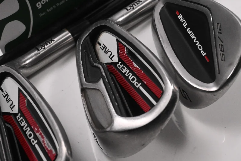Thin Design Lynx Power Tune Irons / 5-PW+SW / Uniflex Lynx Power Tune Shafts